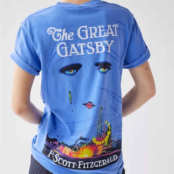 Urban Outfitters Tops - Urban Outfitters The Great Gatsby Graphic Tee NWT Size M
